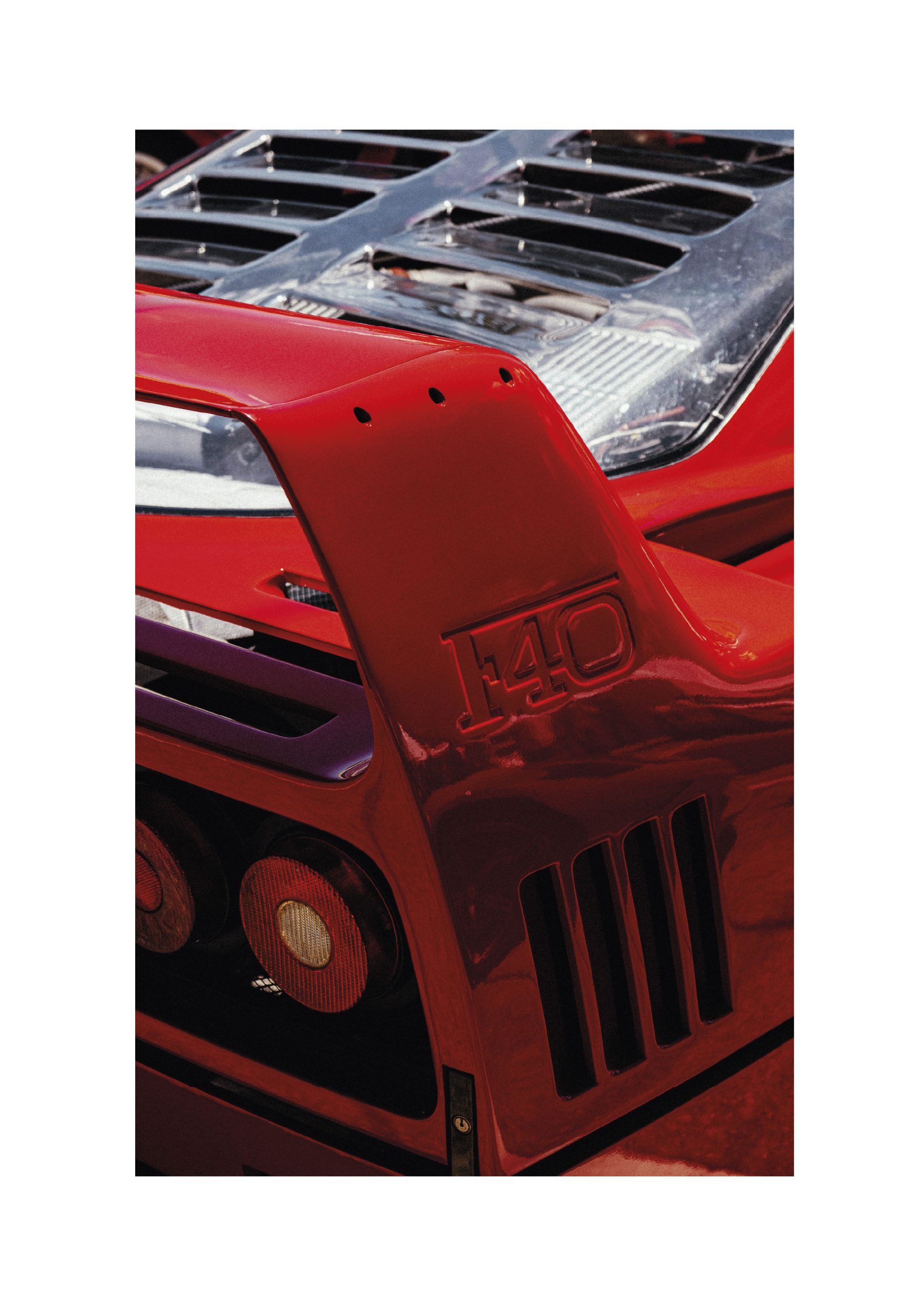 Ferarri F40 Tail Detail