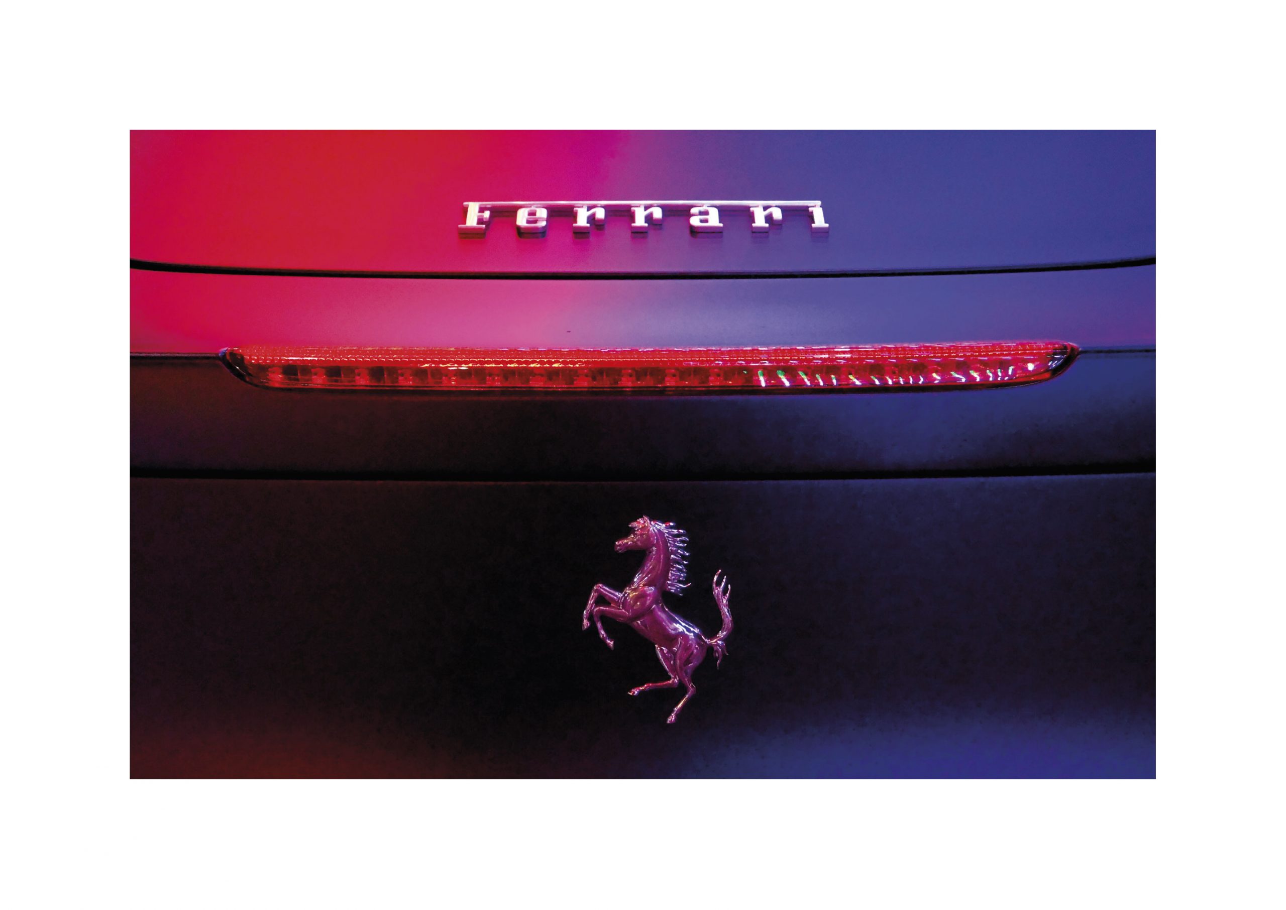 Ferrari Badge Colours
