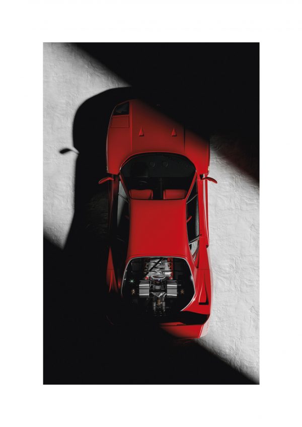 Ferrari F40 - Top View
