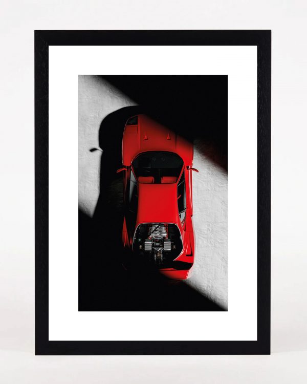 Ferrari F40 - Top View - Image 3