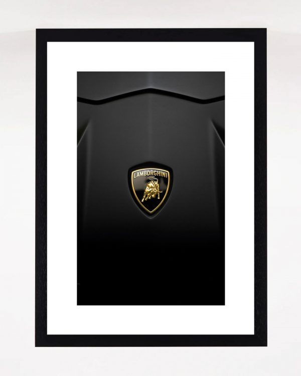 Lamborghini Badge Black - Image 4