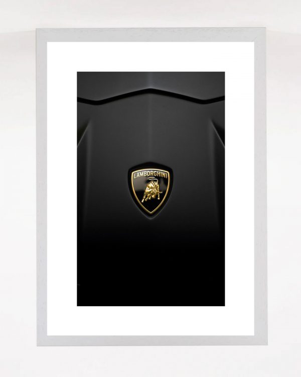 Lamborghini Badge Black - Image 2