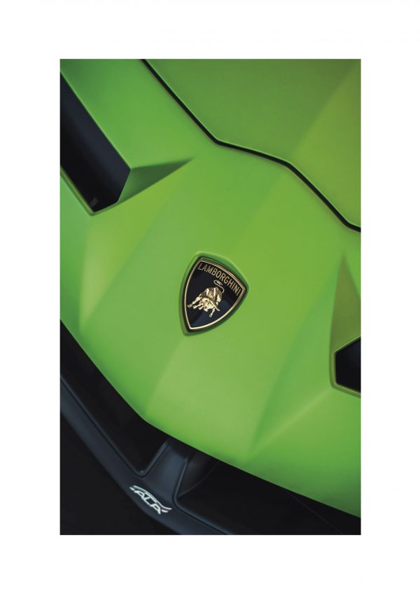 Lamborghini Aventador SVJ Green Detail